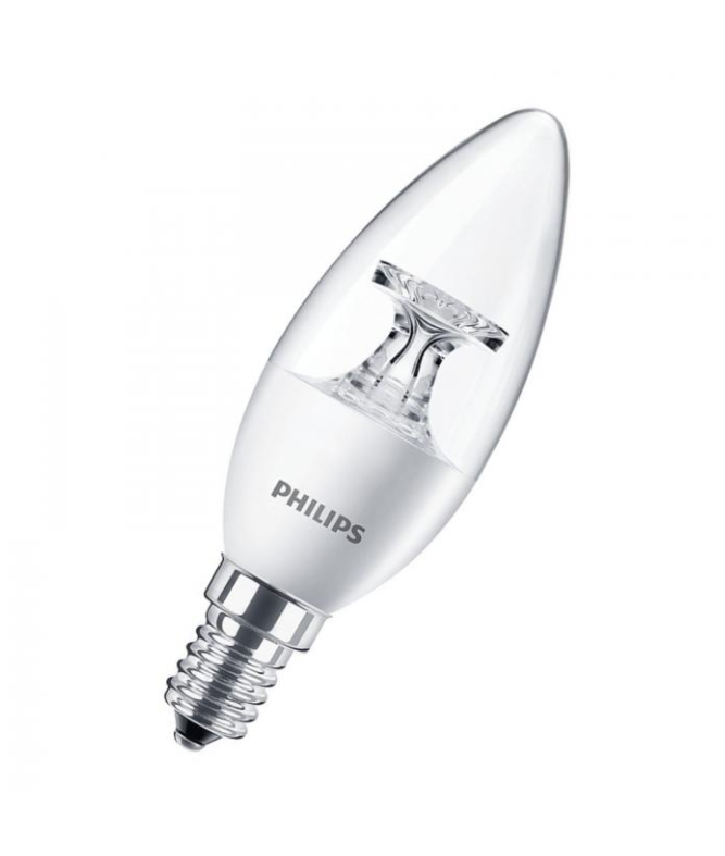 Philips LED E14 Candle Bulb 5.5w 2700K