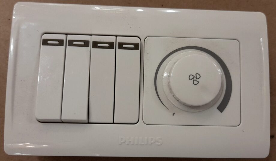 Philips-4G+Fan Dimmer Switch-Eco